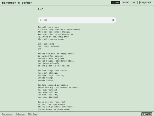 supercos/lhc screenshot