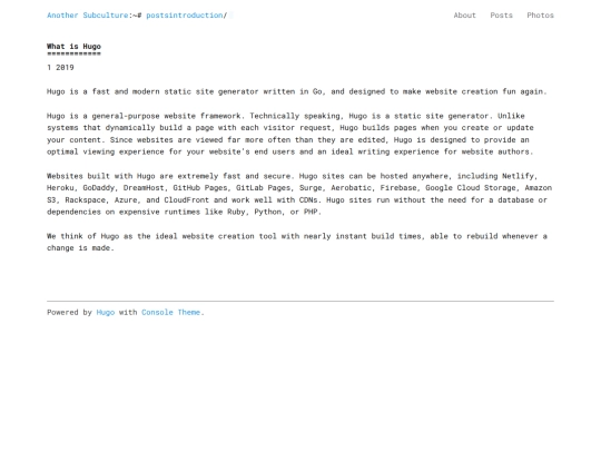 posts/introduction screenshot