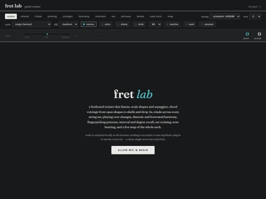 fret-lab screenshot