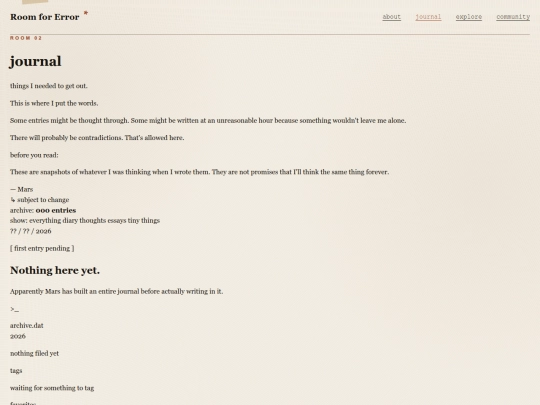 journal screenshot