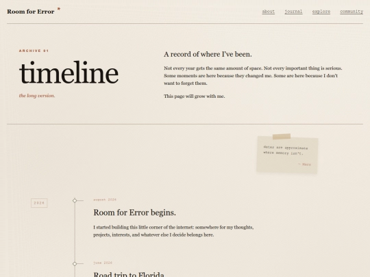 timeline screenshot