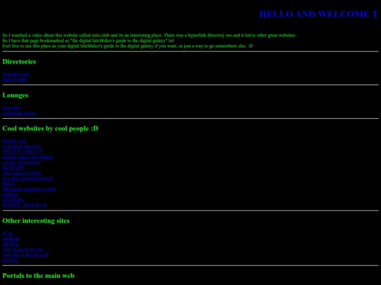 minidirectory screenshot