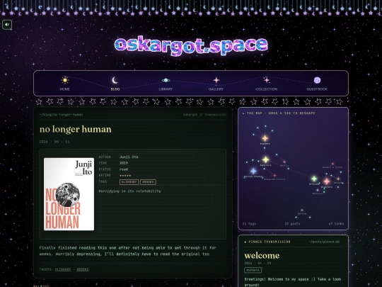 blog/no-longer-human screenshot