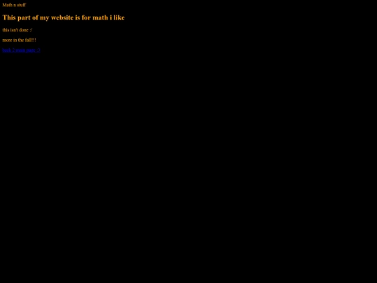 Mathnstuff screenshot