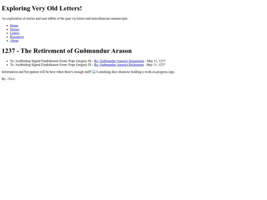 letters screenshot