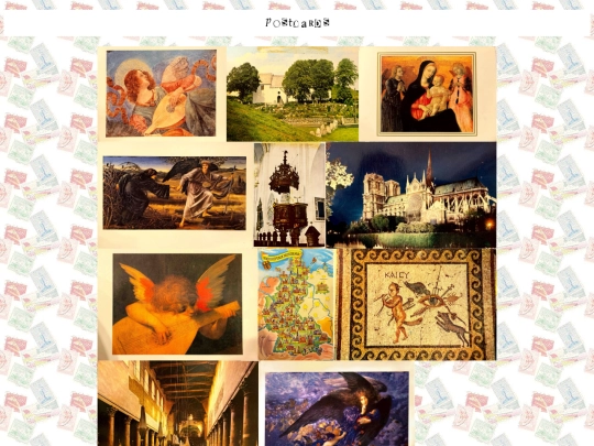 FUN PAGES/postcards screenshot