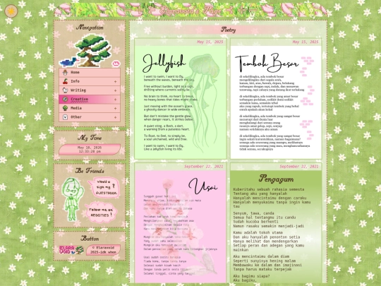 creative/poetry screenshot