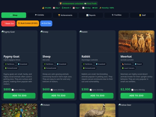 Zoo4 screenshot