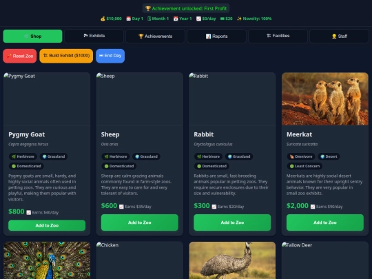 Zoo6 screenshot