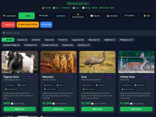 Zoo8 screenshot