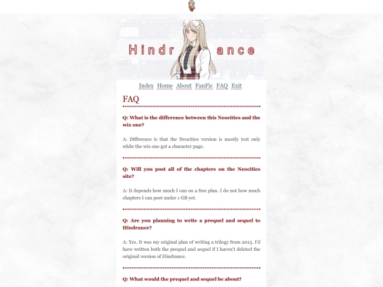 faq screenshot