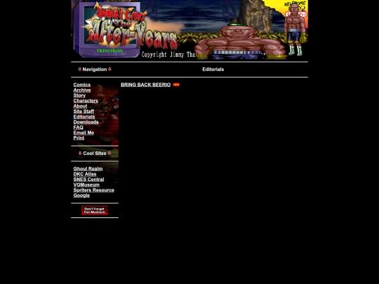 b/editorials screenshot
