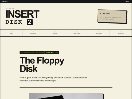 articles/floppydiskhistory screenshot