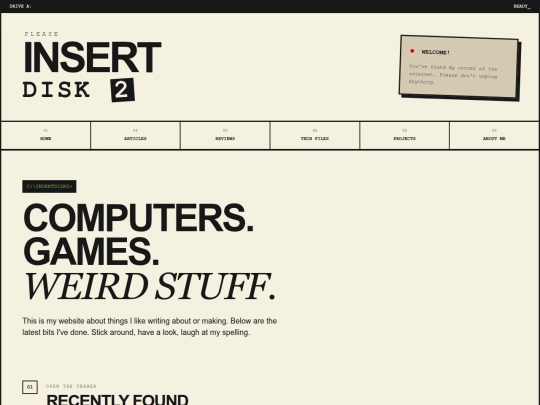 index screenshot