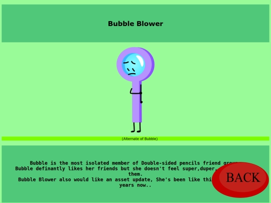 characters/Bubble screenshot