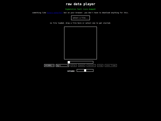 rawdata screenshot