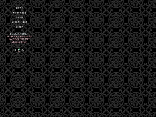 menu screenshot