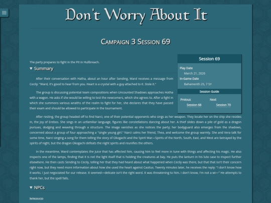C3/S69 screenshot