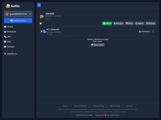 rc7 screenshot