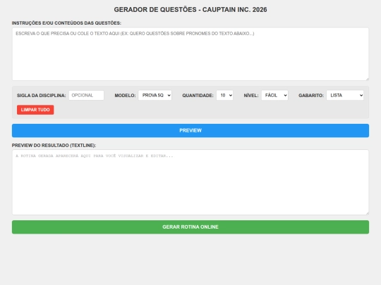 Disciplinas screenshot