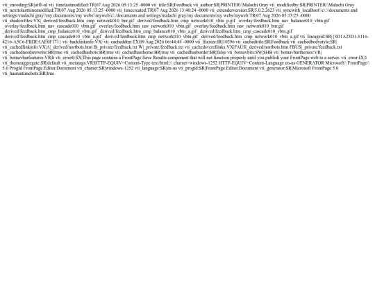 _vti_cnf/feedback screenshot