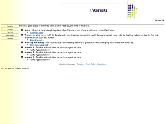 interest screenshot