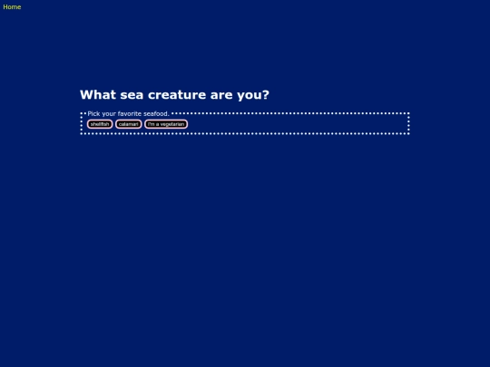 CreatureQuiz screenshot