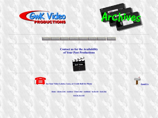 archive screenshot