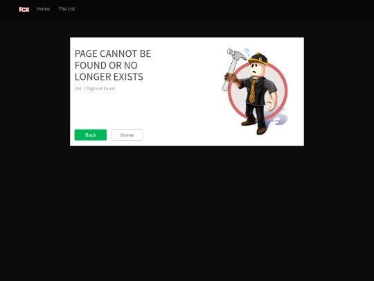 not_found screenshot