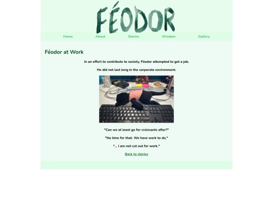 stories/feodoratwork screenshot