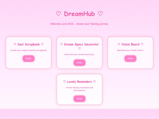 dreamhub screenshot