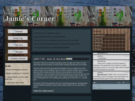 test screenshot