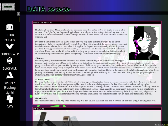 aboutme screenshot