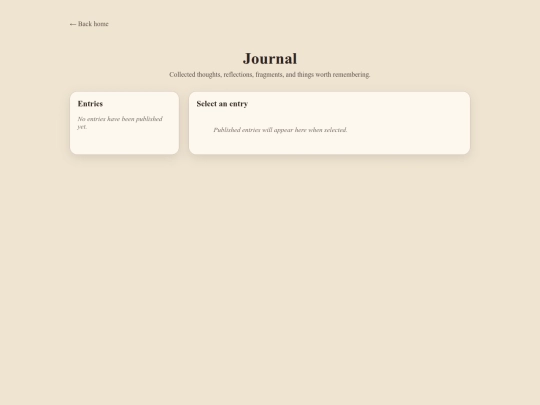 journal screenshot