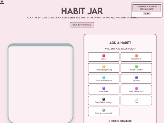 HabitTracker screenshot