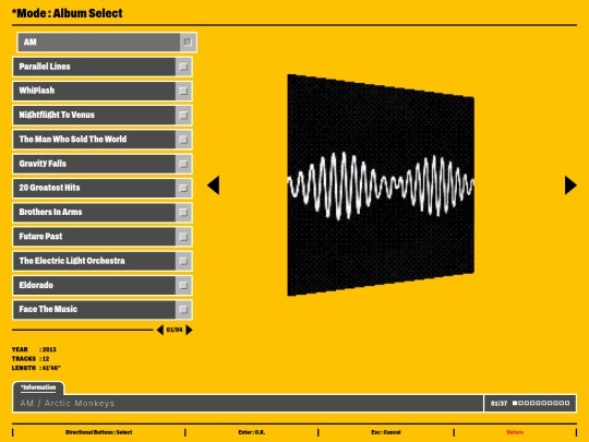 albums screenshot