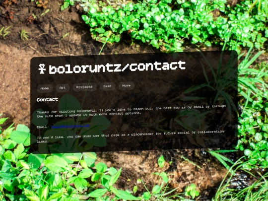 contact screenshot