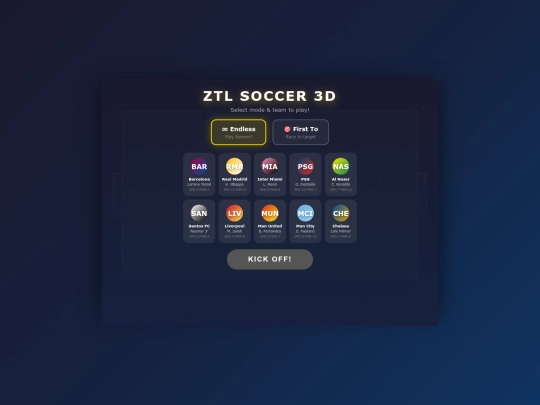 ZTLsoccergame screenshot
