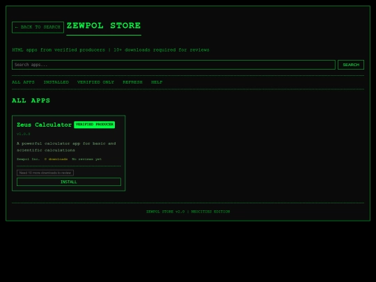 apps screenshot
