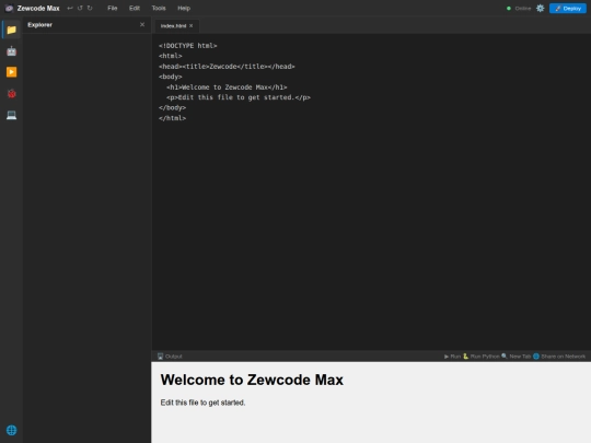 zewcode-max screenshot