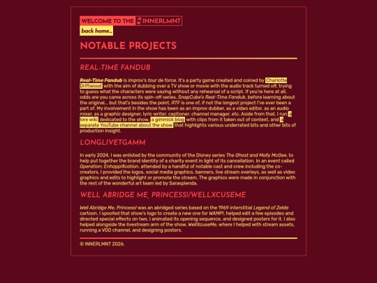 future/projects screenshot