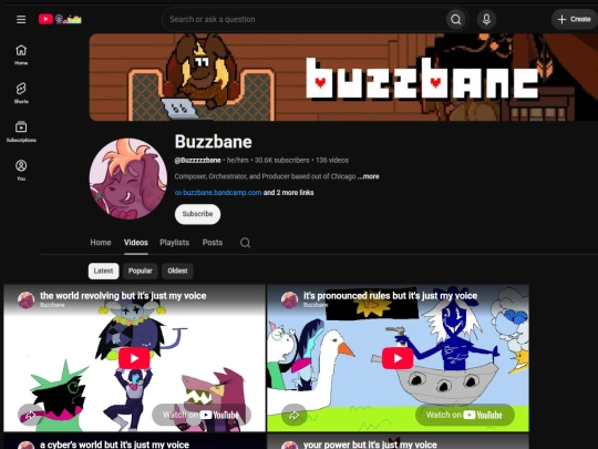 Youtube/Buzzbane screenshot