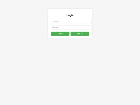 signup screenshot