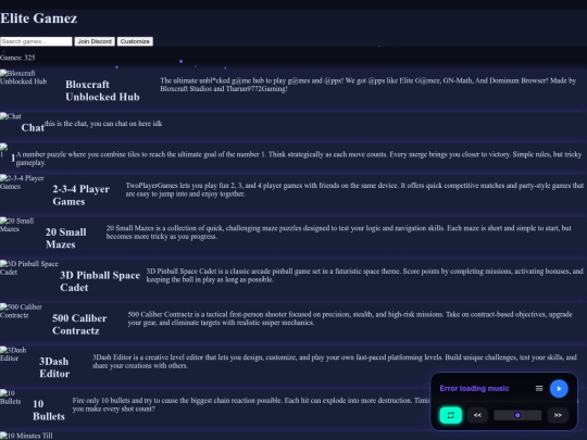 elite-gamez screenshot