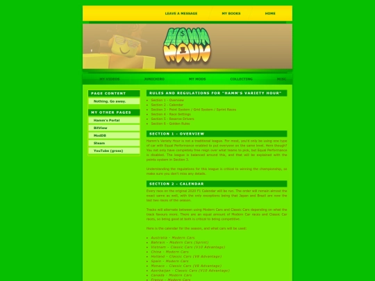 regulations screenshot