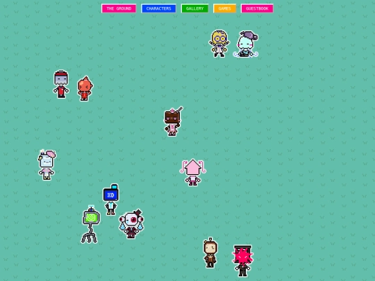 Characters screenshot