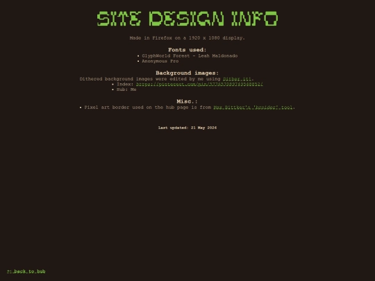 site-design screenshot