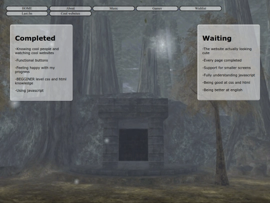 Wishlist screenshot