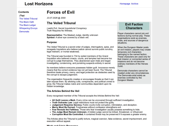 factions/evil-forces screenshot