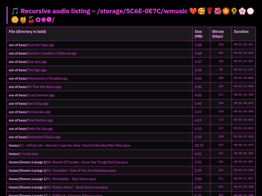 winamp_playlist screenshot